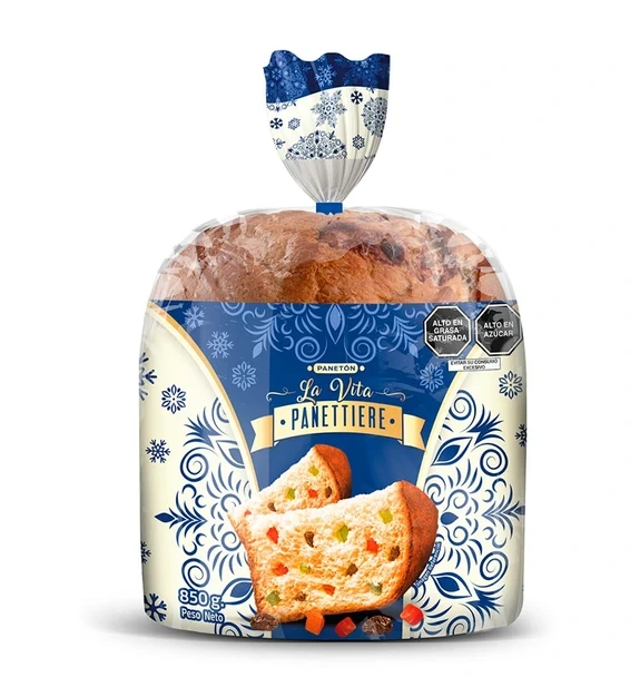 Panetón La Vita Panettiere 850g