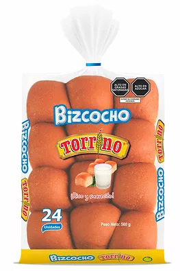 Bizcocho Torrino x 24 unid x 560 g