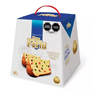 Panetón Don Fortu Caja x 900 g