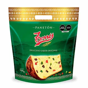 Panetón Torres Bolsa x 900g